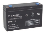 Акумулатор,  SUNLIGHT Тягова батерия 6V 12AH  