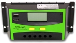 , , Контролер регулатор за соларни панели LS-20A 12V/24V с USB порт и LCD дисплей